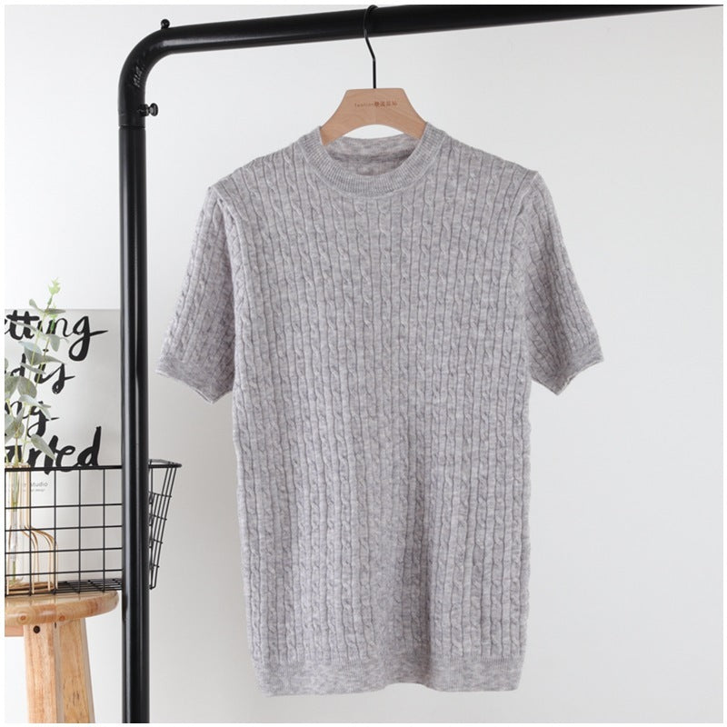 H&F Knitted Pullover Shirt c