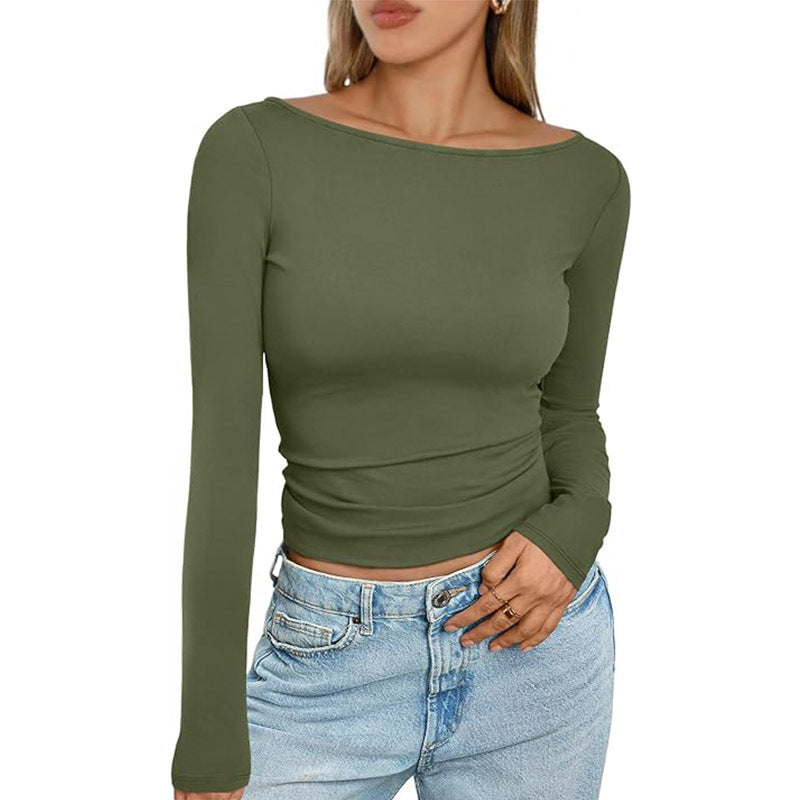 H&F Slim Round Neck c