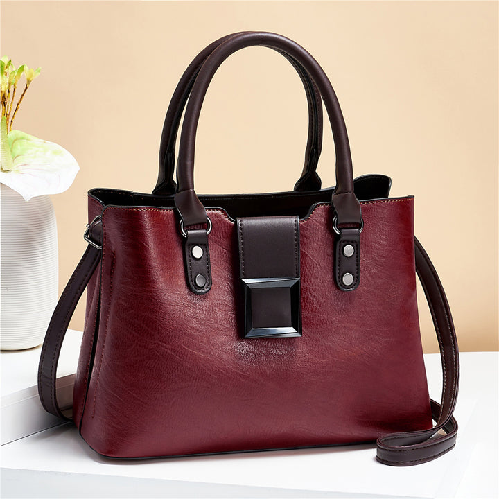 H&F Buckle Shoulder Bag c