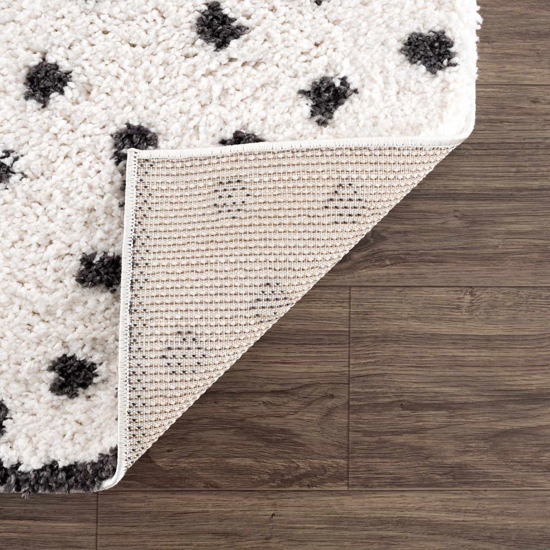 H&F Dotted Plush Rug d