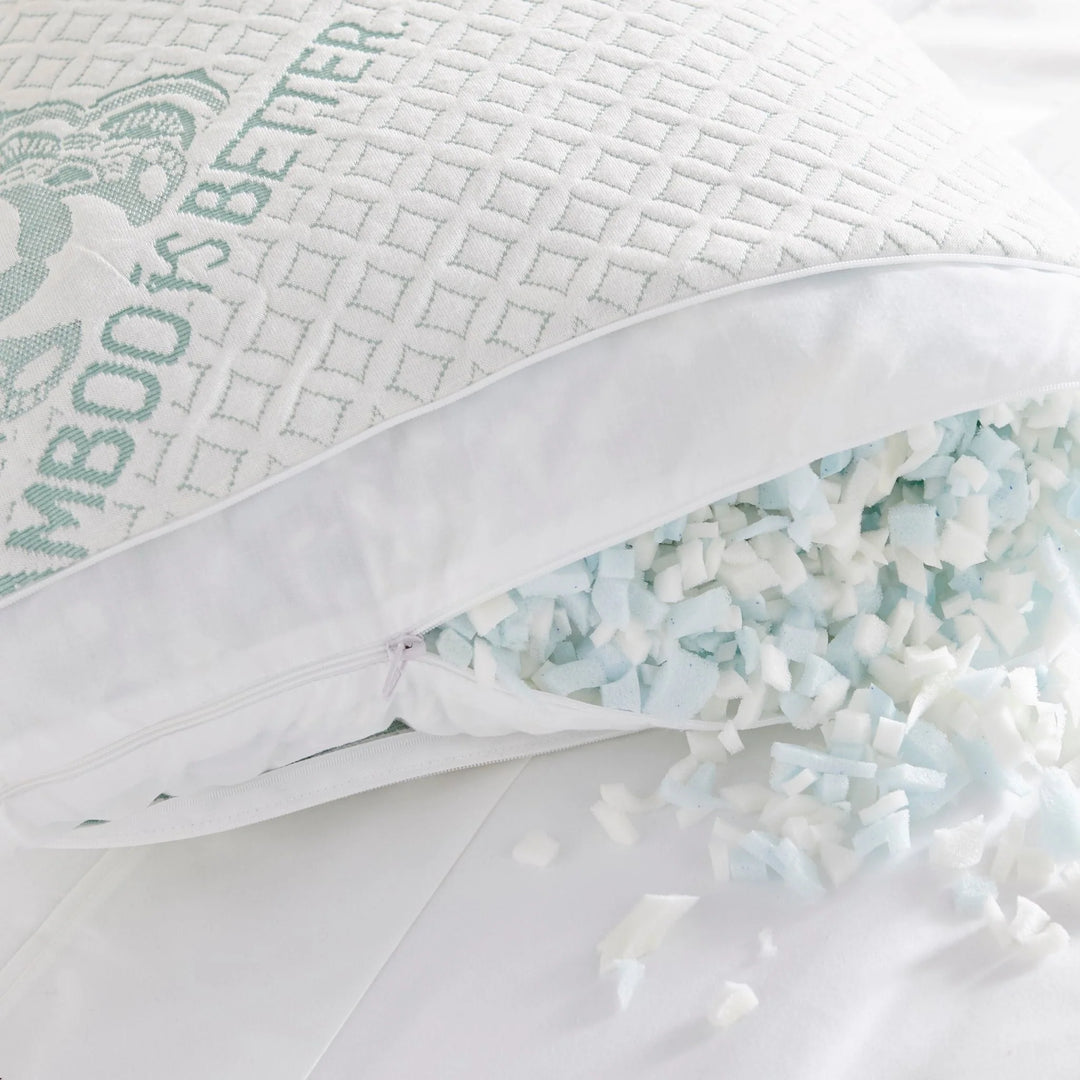 Adjustable Bamboo Cooling Pillow | Queen & King