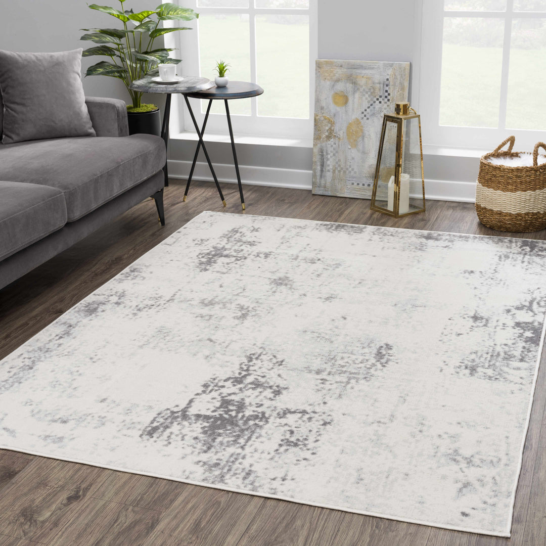 H&F Gray Ivory Rug d
