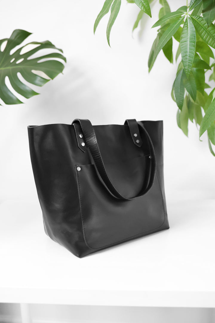 H&F Moroccan Leather Tote d