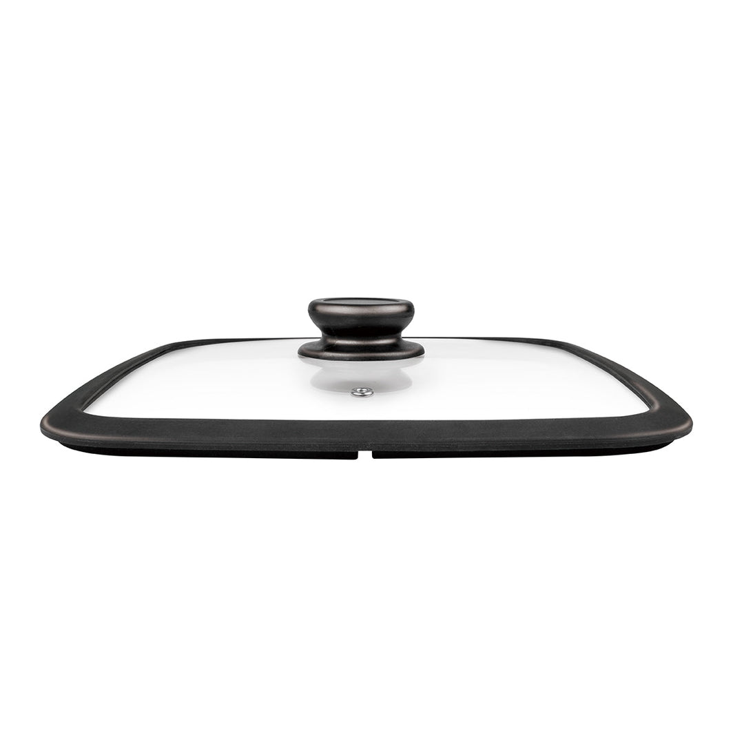 MASTERPAN Tempered Glass Lid, Fits Our 11x11" Pans (28cm)
