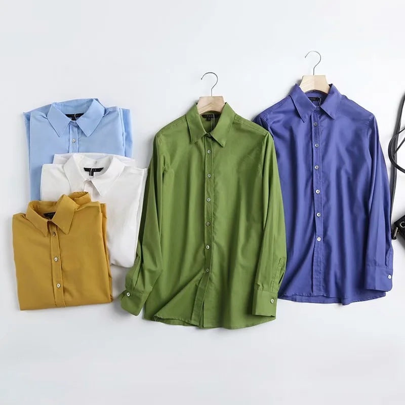 H&F Lapel Casual Shirt c