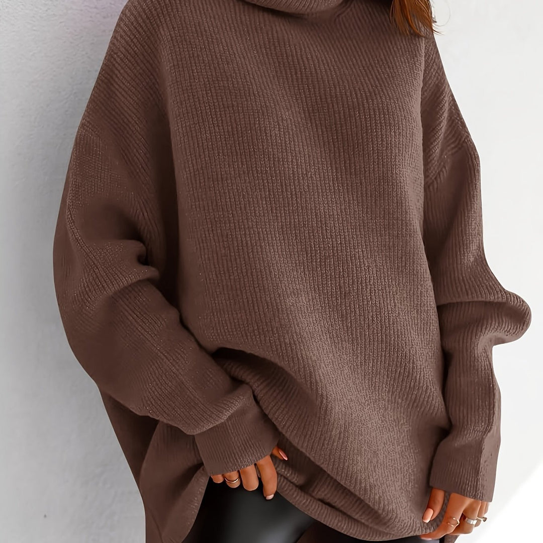 Oversized Turtleneck Sweater