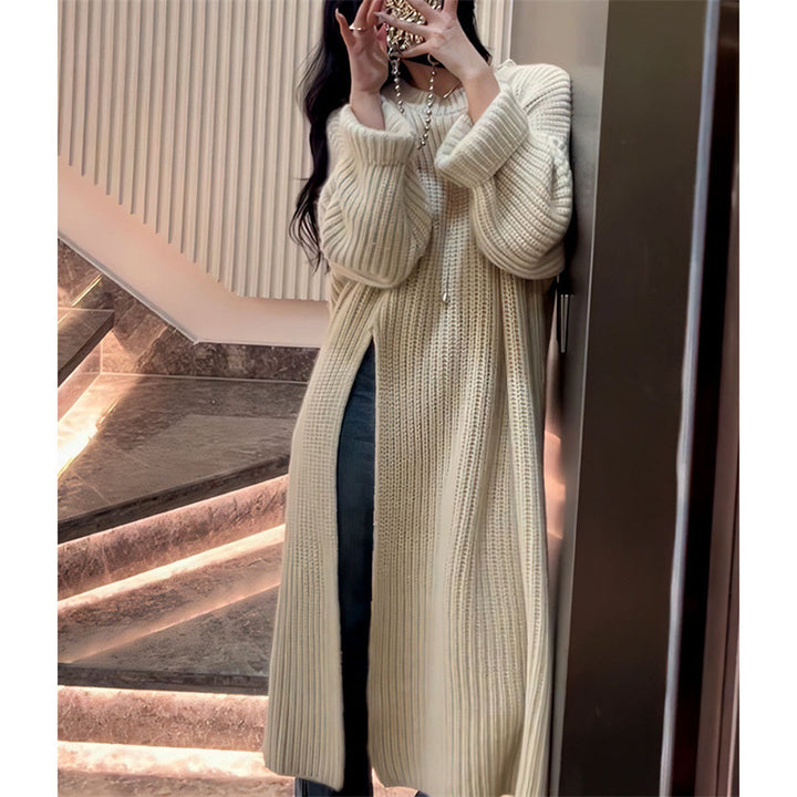 H&F Mid-Length Sweater Dress c