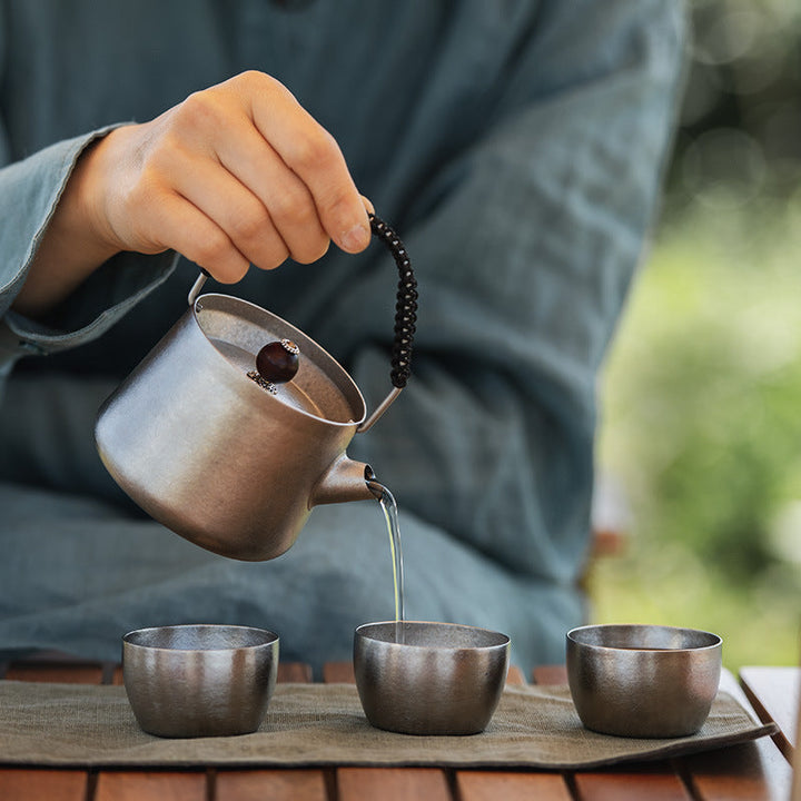 Wild Wind Titanium Tea Set