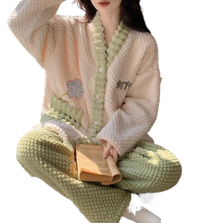 H&F Winter Velvet Pajamas c