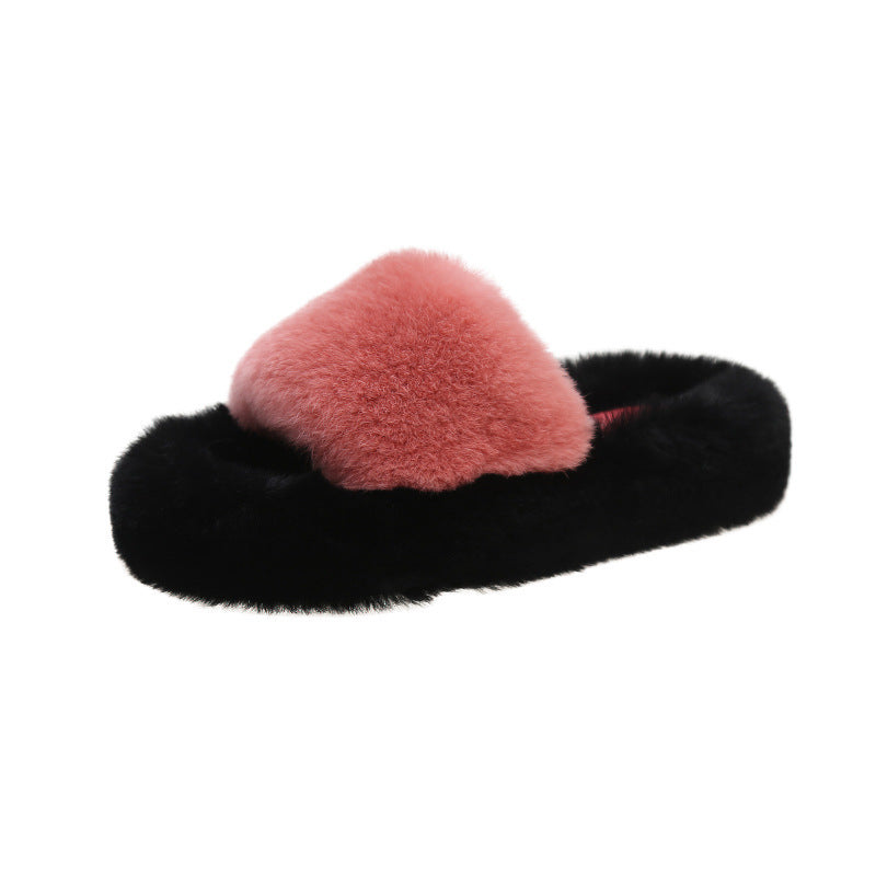 H&F Platform Fashion Slippers c