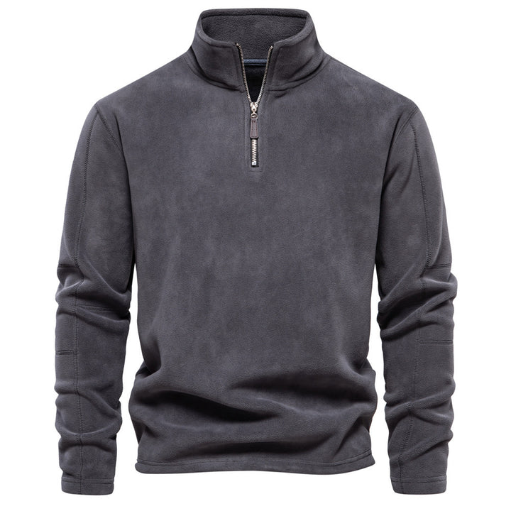 H&F Stand-collar Fleece Zip c