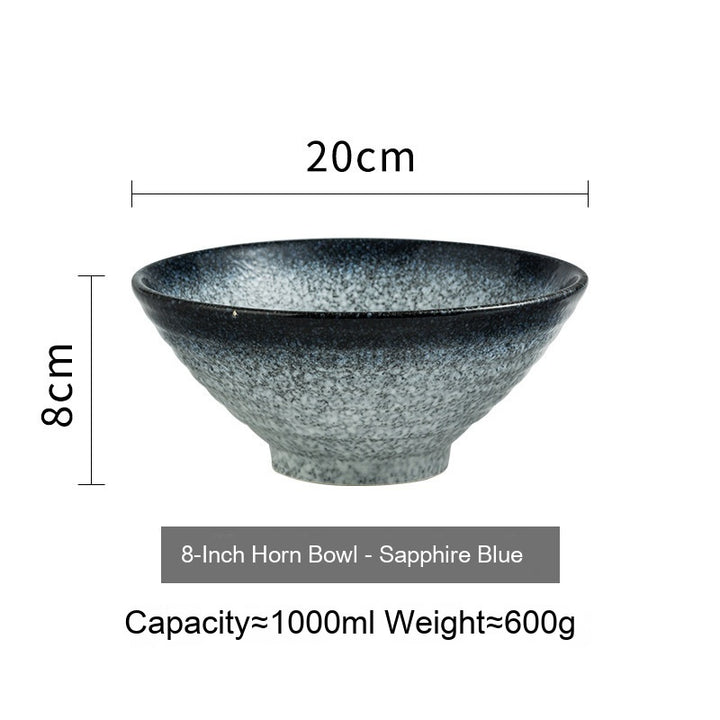 Spice-Dusted Ramen Ceramic Bowl