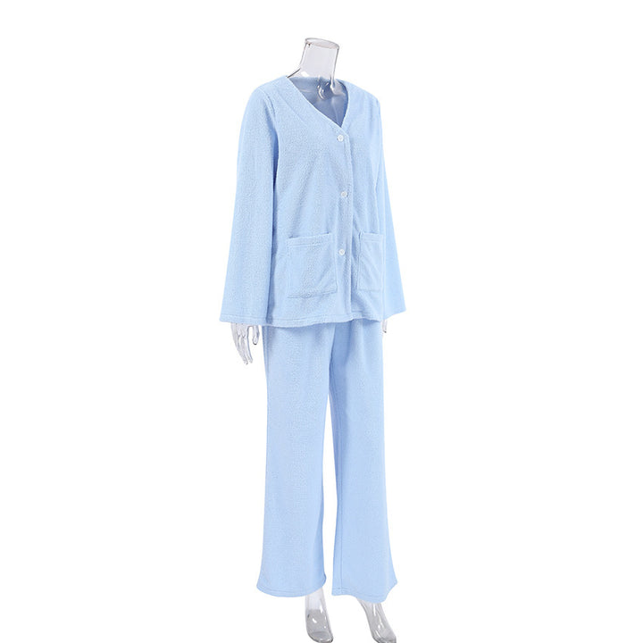 H&F Woolen Blue Pajamas c