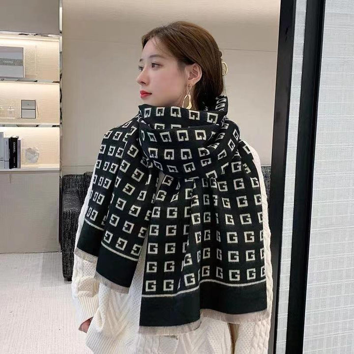 H&F Cashmere Warm Scarf c