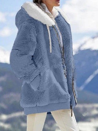 Hooded Warm Plush Jacket