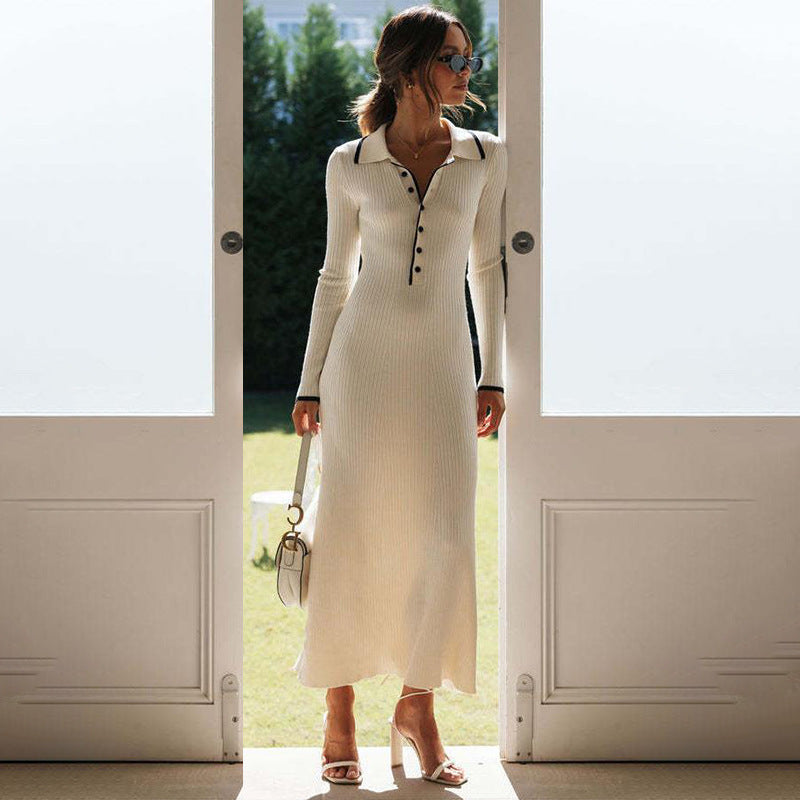 H&F Polo Knit Dress c