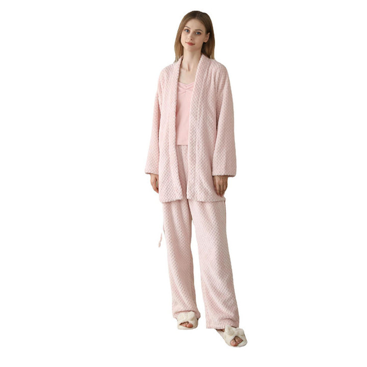 H&F Coral Fleece Pajamas c