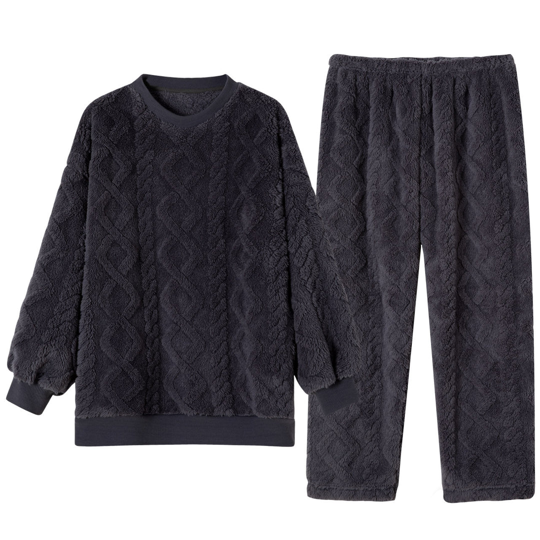 H&F Flannel Housewear Suit c