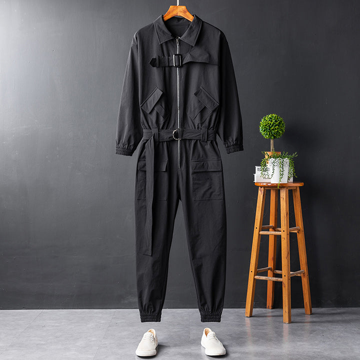 H&F Black Suit Jumpsuit c