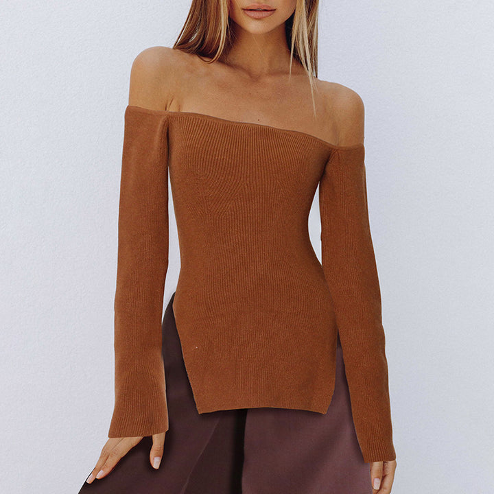 H&F Off Shoulder Sweater c
