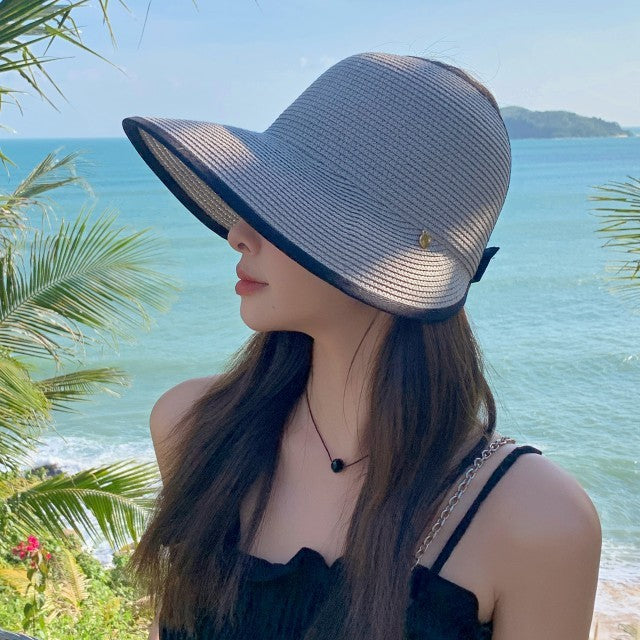 H&F Sunproof Straw Visor c