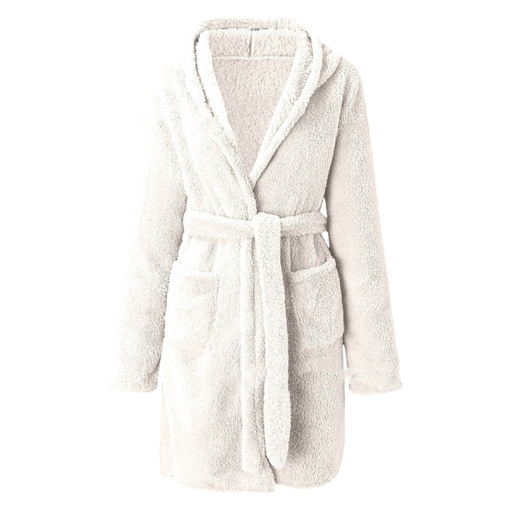 H&F Hooded Warm Bathrobe c