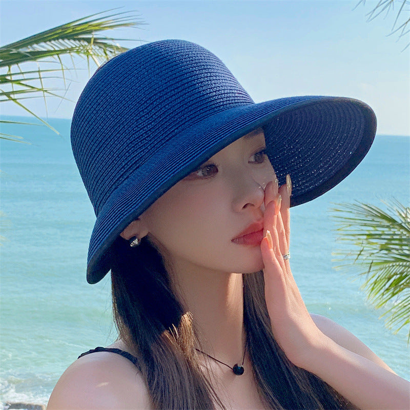 H&F Sunproof Straw Visor c