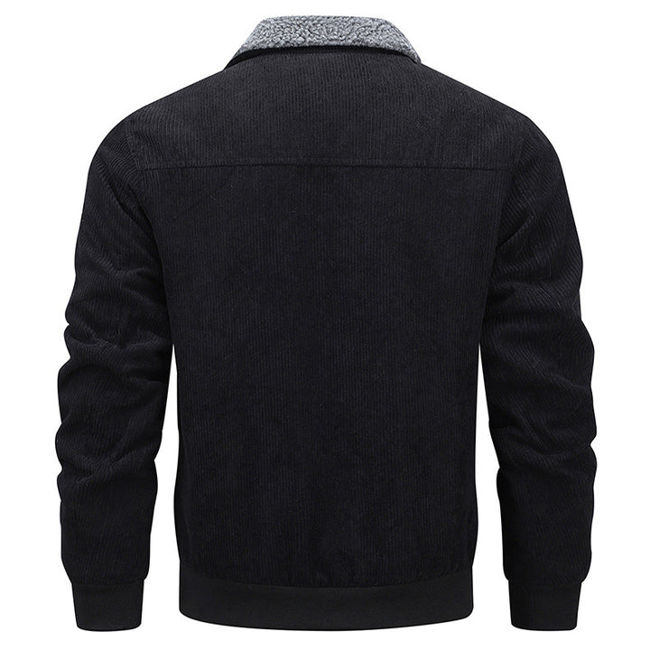 H&F Lapel Fleece Jacket c