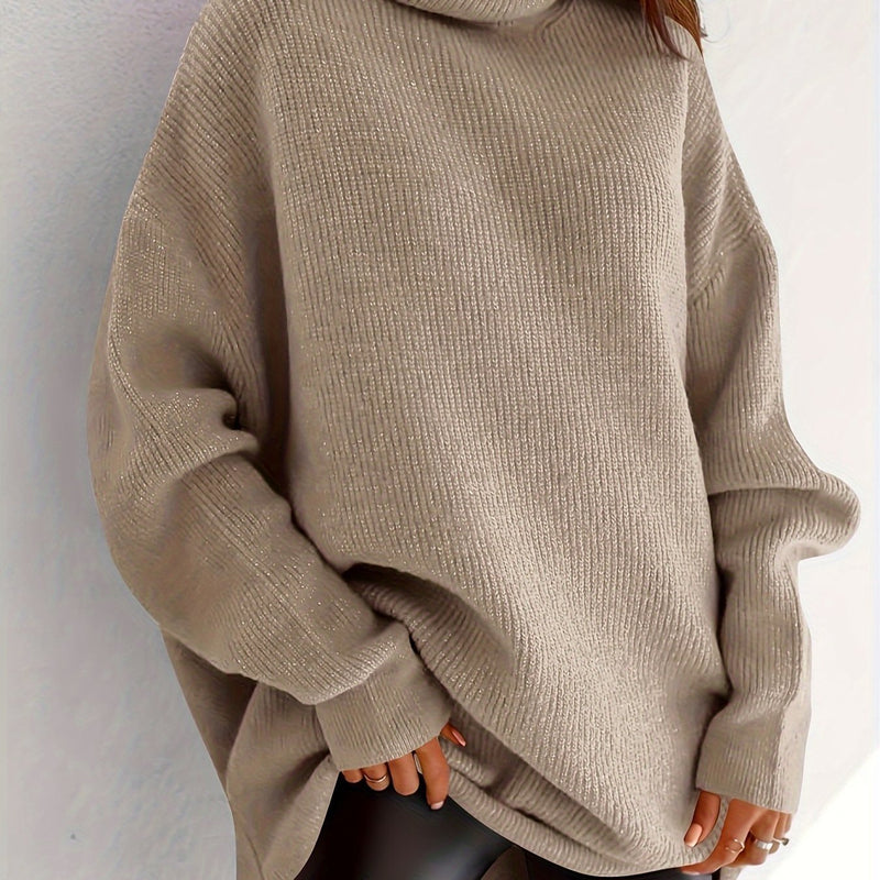 Oversized Turtleneck Sweater