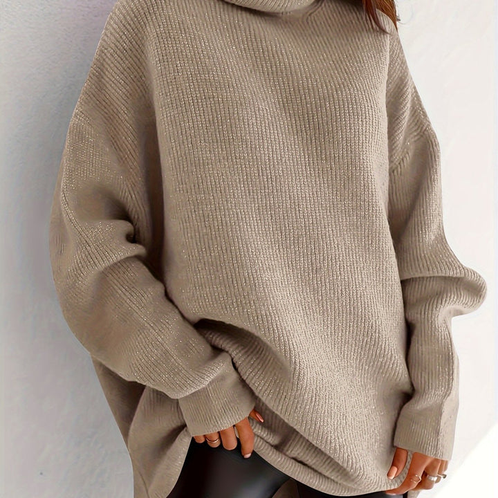Oversized Turtleneck Sweater