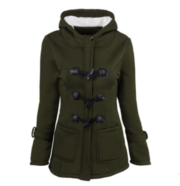 H&F Fur Collar Parka c
