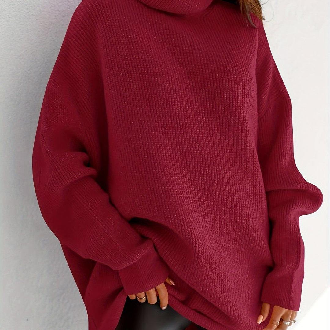 Oversized Turtleneck Sweater