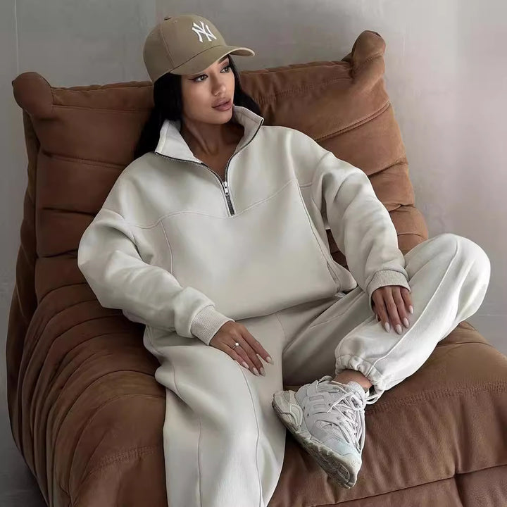 H&F Contrast Tracksuit Set c