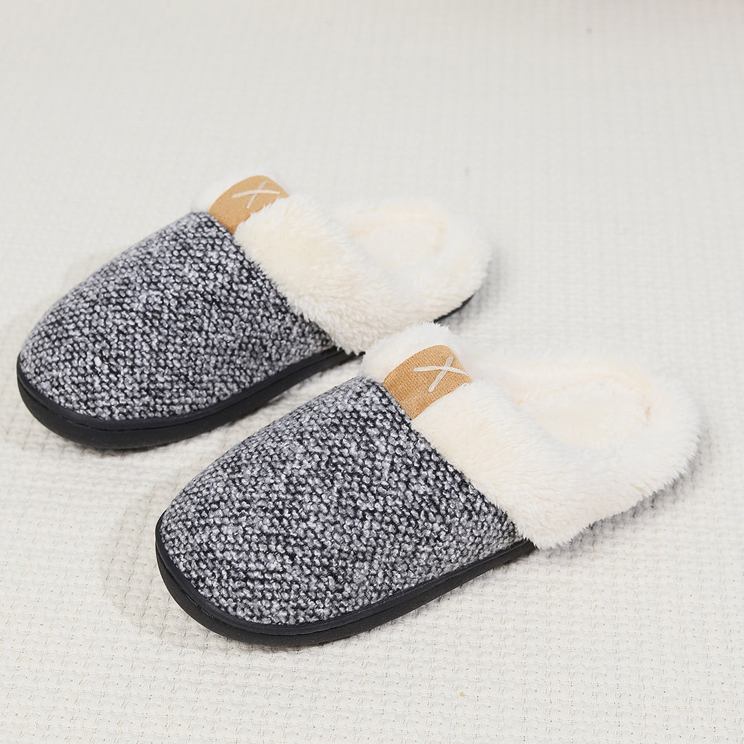 H&F Fluffy Cotton Slippers c