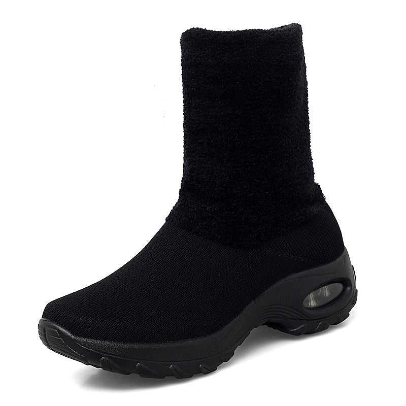 H&F Tall Velvet Boots c