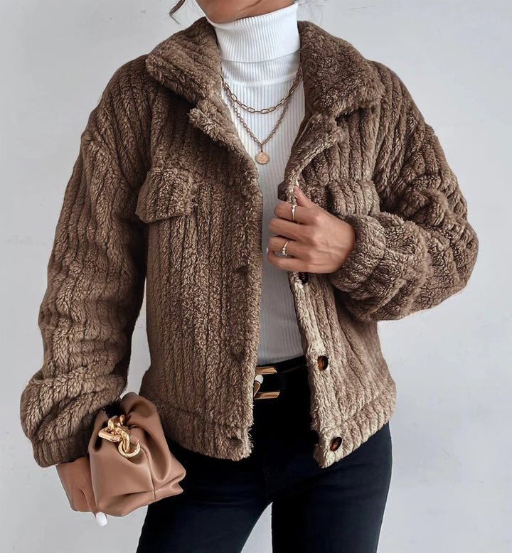 H&F Rabbit Plush Jacket c