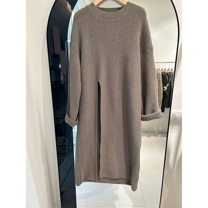 H&F Mid-Length Sweater Dress c