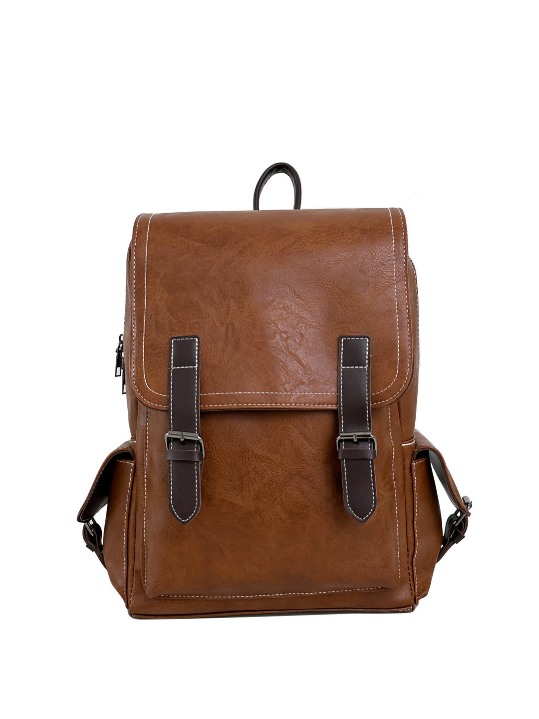 Authentic Leather Retro Travel Backpack