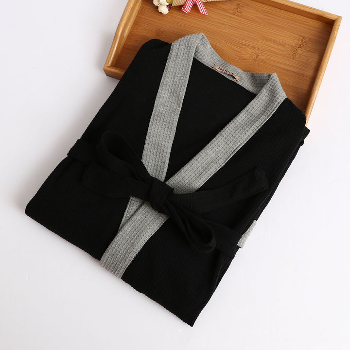 H&F Cotton Waffle Robe c
