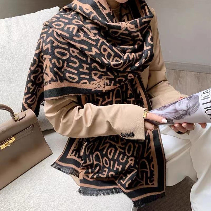 H&F Cashmere Warm Scarf c