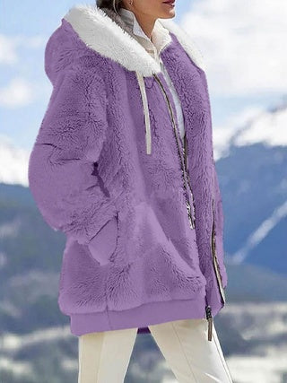 Hooded Warm Plush Jacket