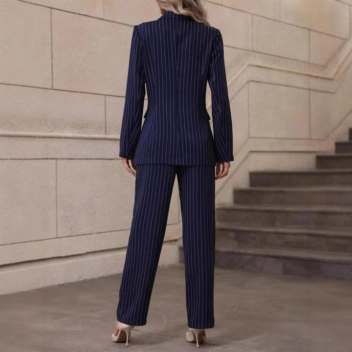 H&F Striped Elegant Suit c