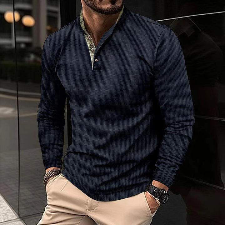 H&F Double Layer Waffle Polo c