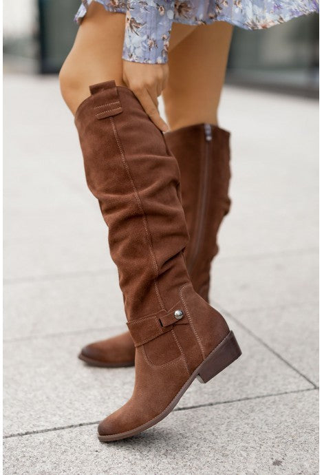 H&F Suede High Boots c