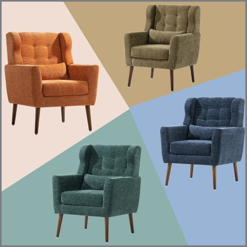 H&F Chenille Accent Chair c