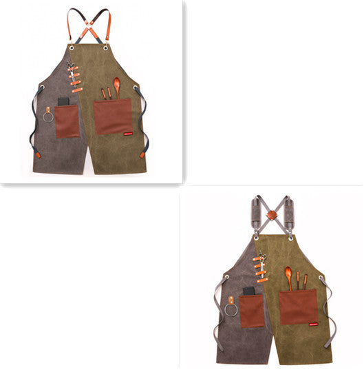 Denim Apron Work Clothes