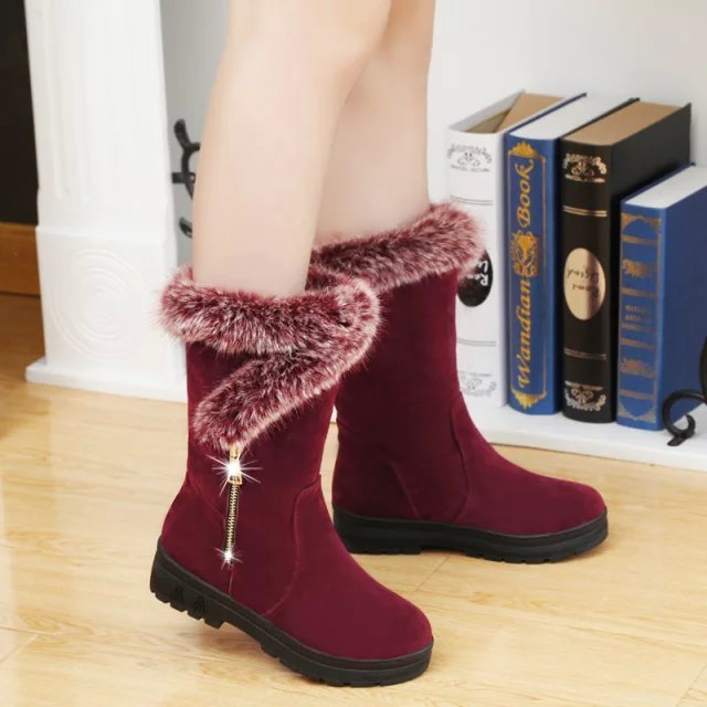 H&F Platform Snow Boots c