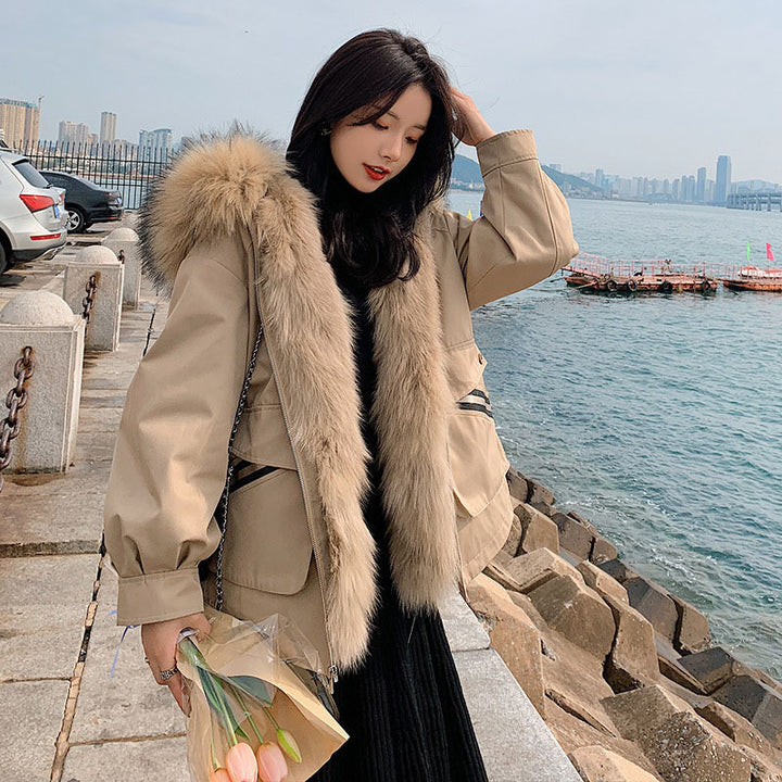 Thick Padded Winter Fashion All-match Padded Jacket