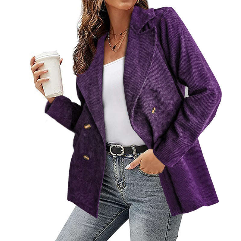 H&F Solid Blazer Jacket c