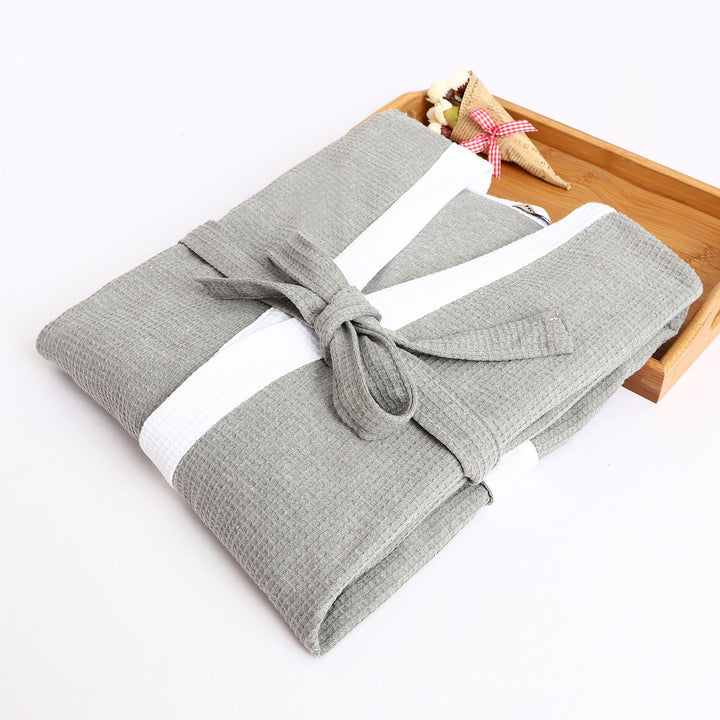 H&F Cotton Waffle Robe c
